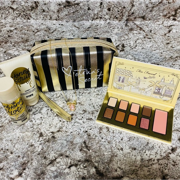 Victoria Secret & Too Faced Beauty & Fine Jewelry Bundle Excellent Gift